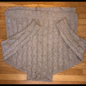 Tan Aerie turtleneck sweater